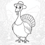 Turkey on a treasure hunt