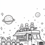 Teenage Mutant Ninja Turtles food truck