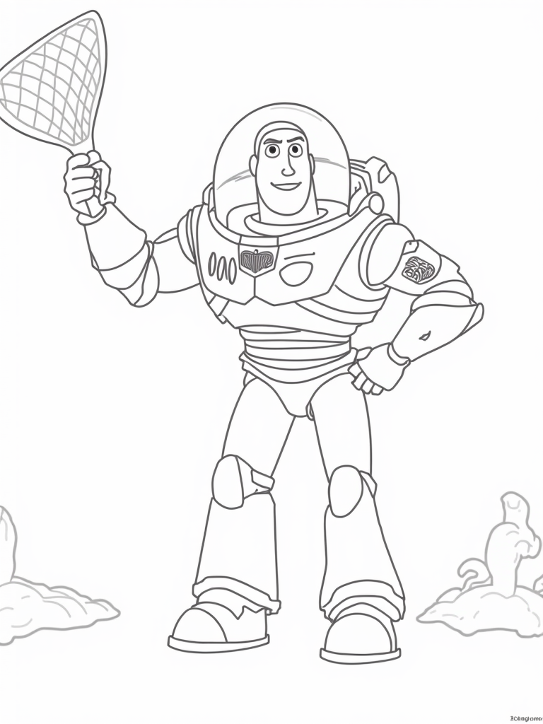 buzz lightyear coloring pages