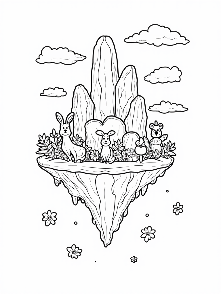 Easter expedition on a floating island