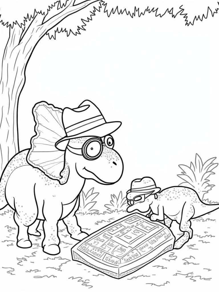 dinosaur coloring pages