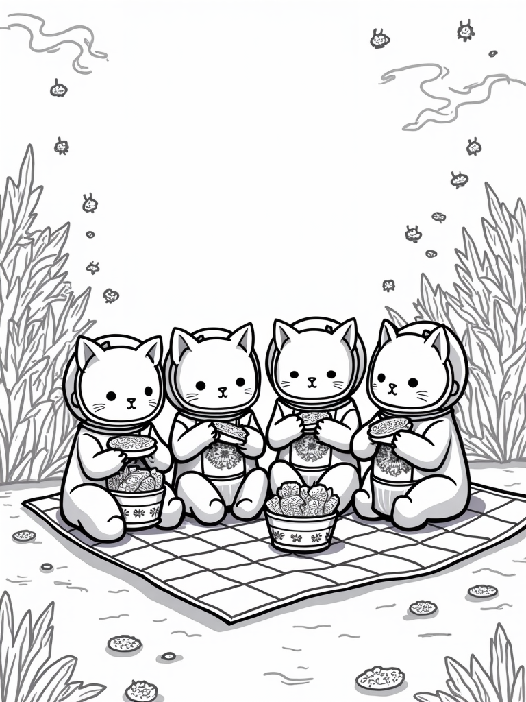 cat coloring pages