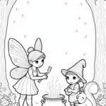Fairy and gnome love potion contest