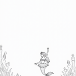 Little mermaid’s ocean ballet
