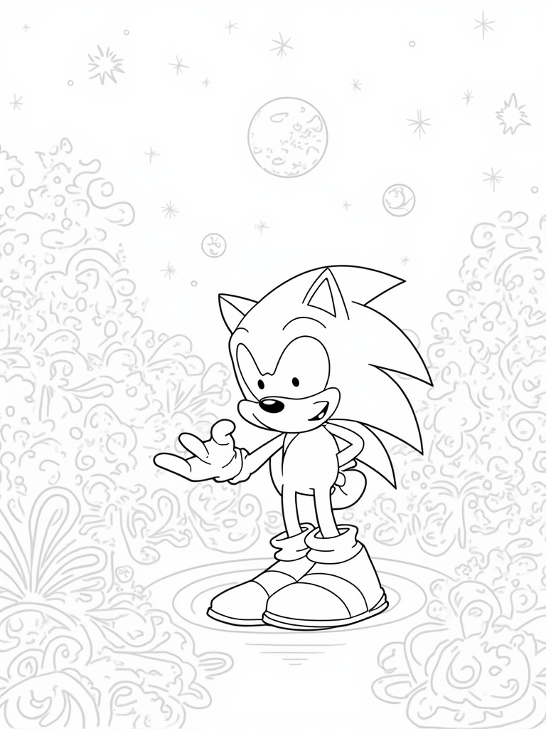 Super Sonic gardening adventure