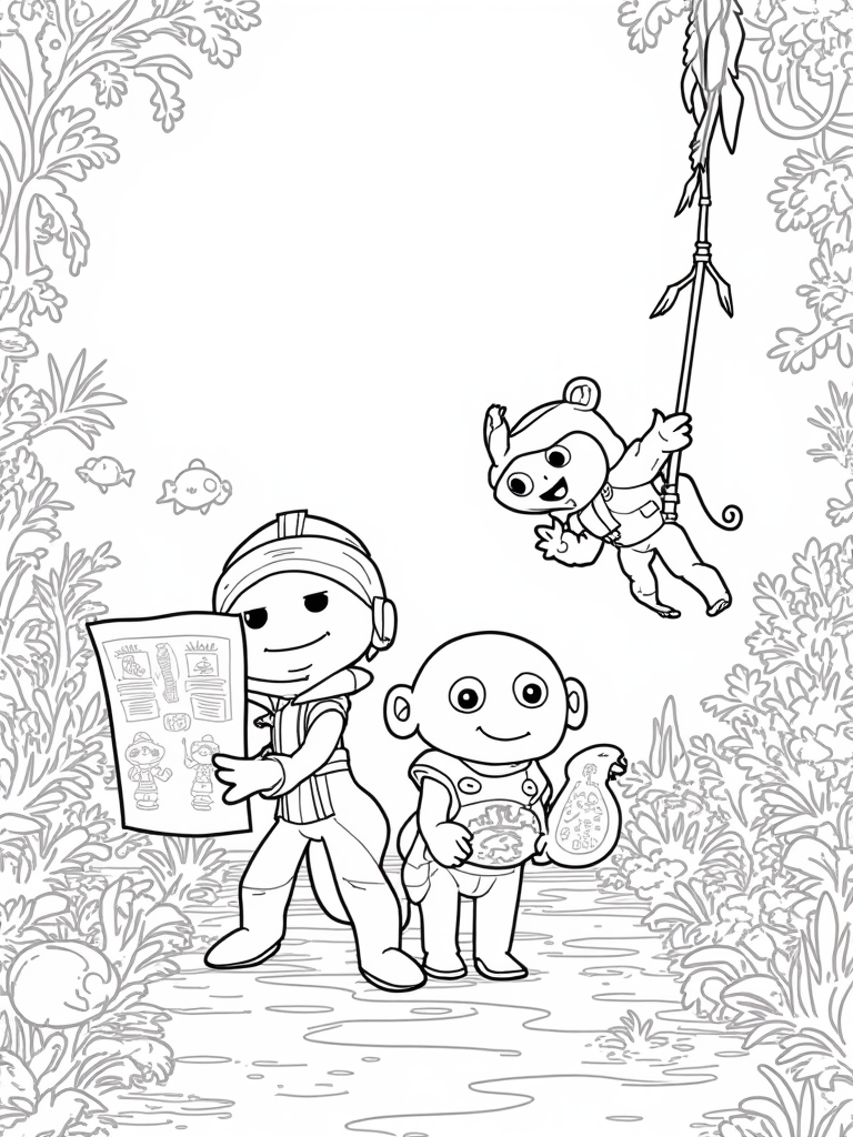 Octonauts treasure map adventure
