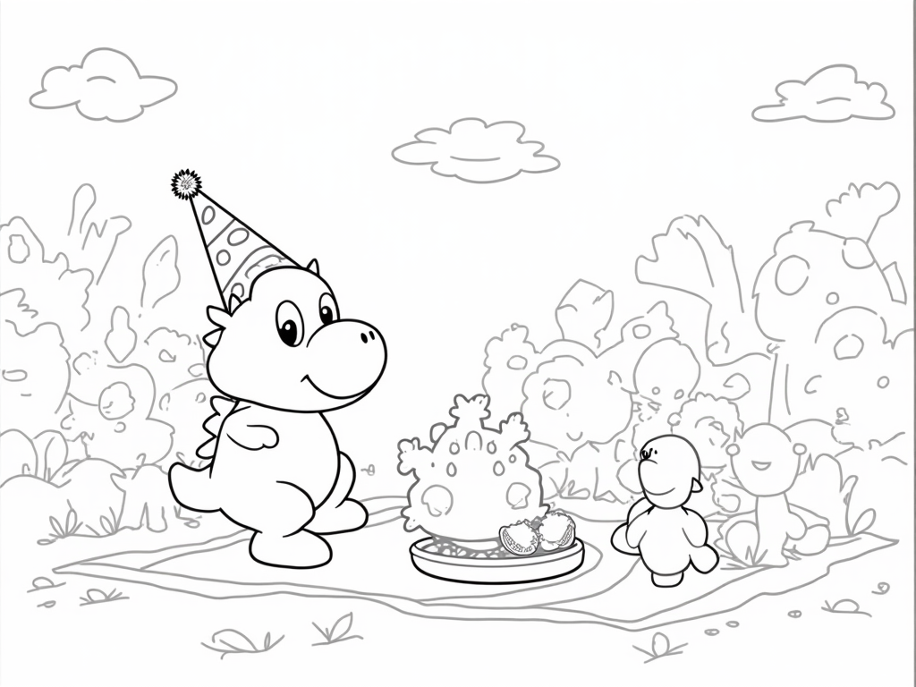 Yoshi&#8217;s garden party