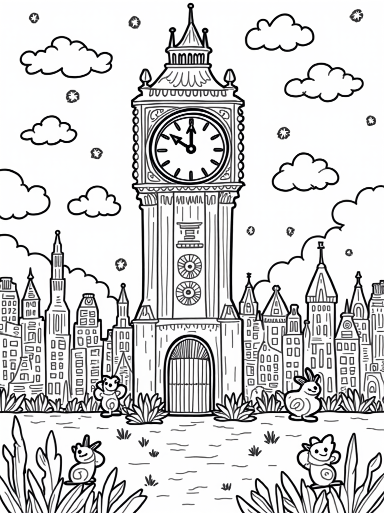Lightning clock tower adventure