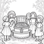 Thanksgiving time capsule gathering