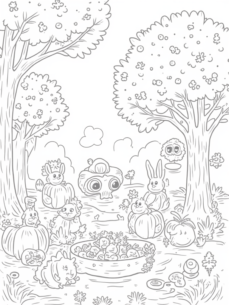 Thanksgiving at the enchanted orchard