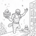 Venom as a galactic librarian