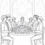 Thanksgiving time travelers’ feast