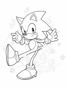 Super Sonic dance-off in space