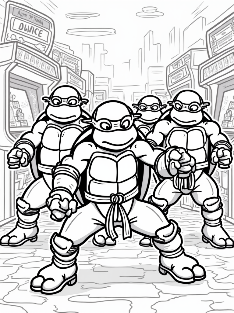 Teenage Mutant Ninja Turtles arcade