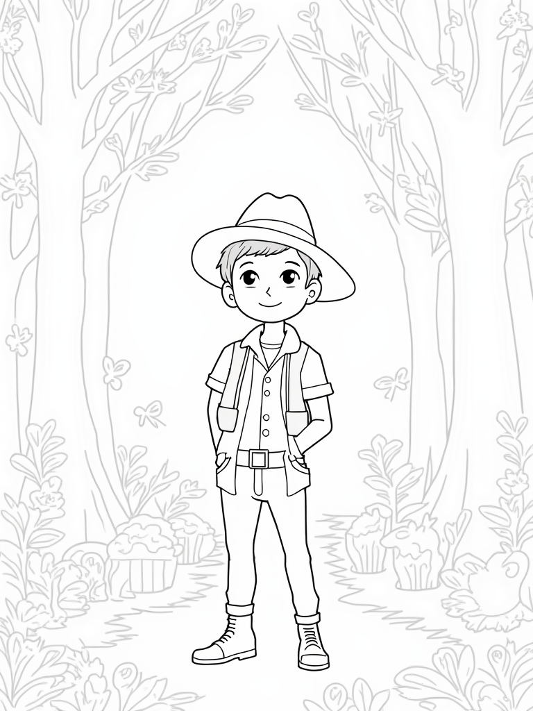 JJ in the musical forest