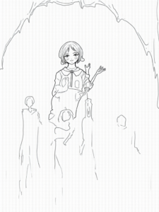 Wednesday Addams puppet show