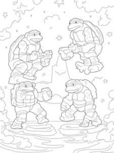 Teenage Mutant Ninja Turtles puzzle adventure