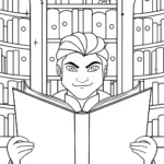 Venom in a magical library