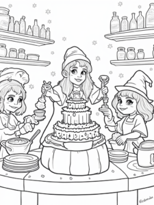 Thanksgiving in the enchanted bakery
