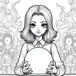 Wednesday Addams fortune-teller scene