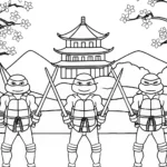 Ninja Turtles samurai duel
