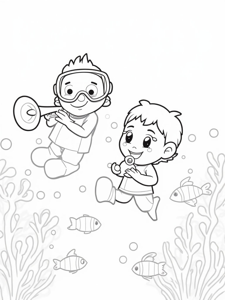 JJ and TomTom’s underwater concert