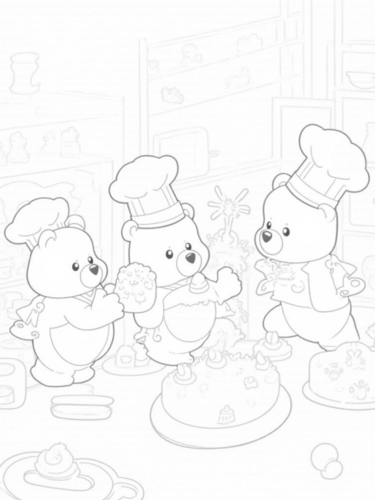 Care Bears baking competition