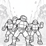 Teenage Mutant Ninja Turtles VR action