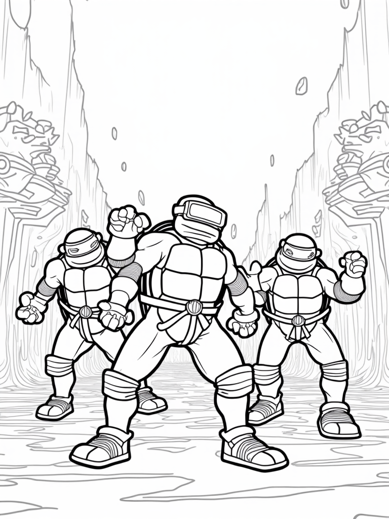 Teenage Mutant Ninja Turtles VR action