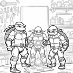 Teenage Mutant Ninja Turtles workshop