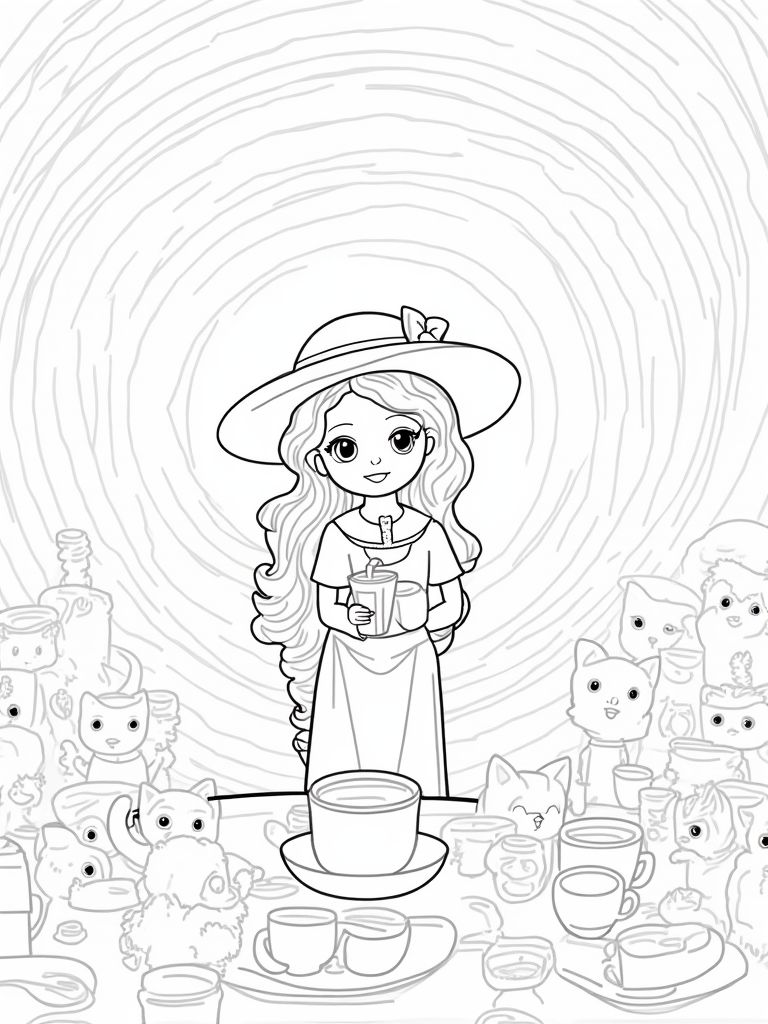 Gabby’s time-traveling tea party