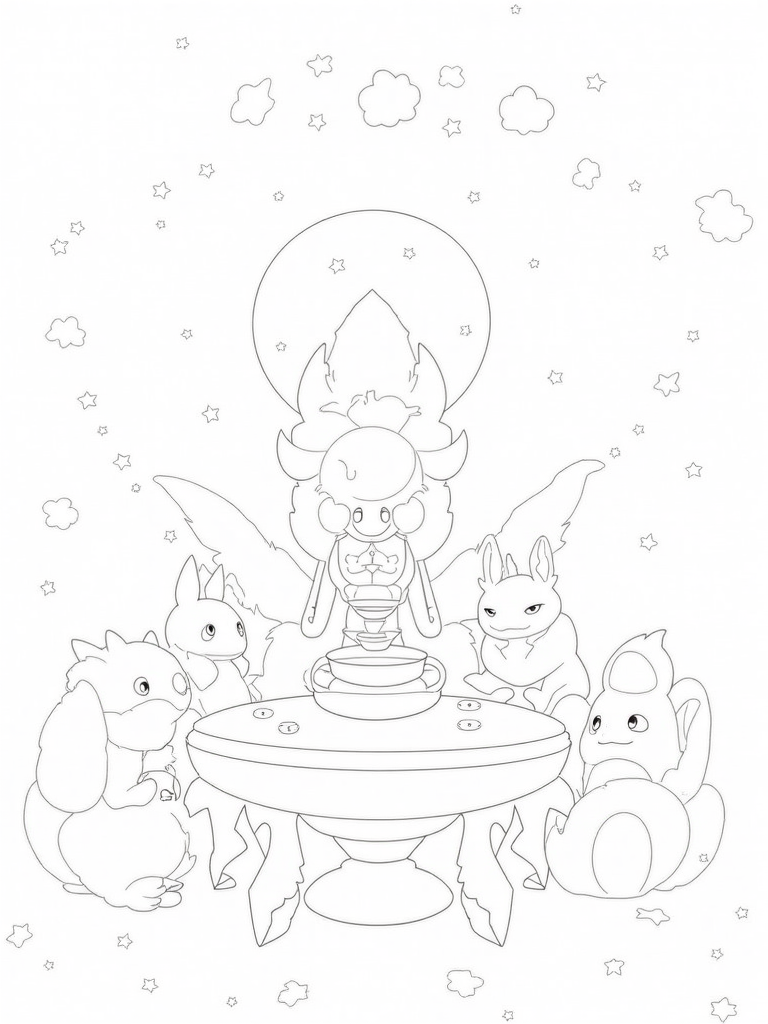 Ninetales tea ceremony