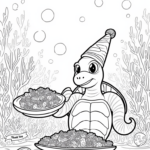 Thanksgiving underwater celebration