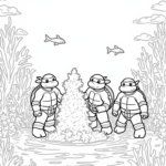 Teenage Mutant Ninja Turtles art exhibit