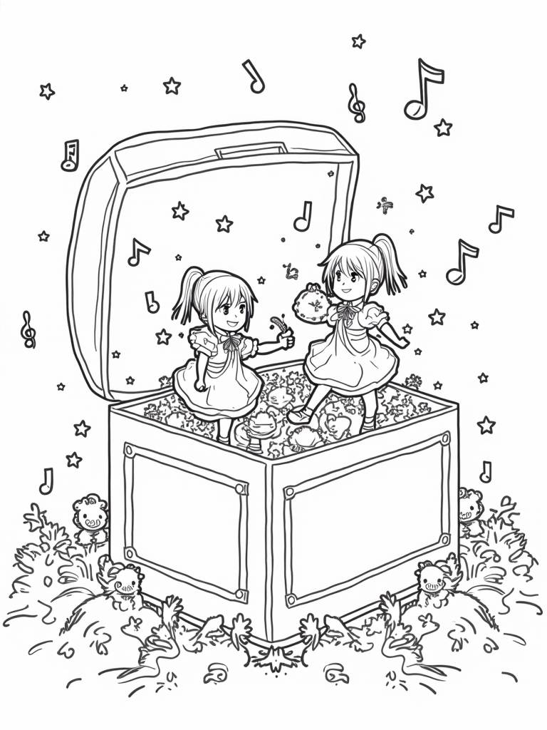 anime coloring pages
