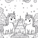Unicorns in a candy factory