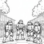 TMNT at a cultural festival