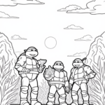 Teenage Mutant Ninja Turtles treasure hunt