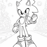Super Sonic’s cosmic fashion show