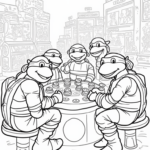Teenage Mutant Ninja Turtles arcade fun