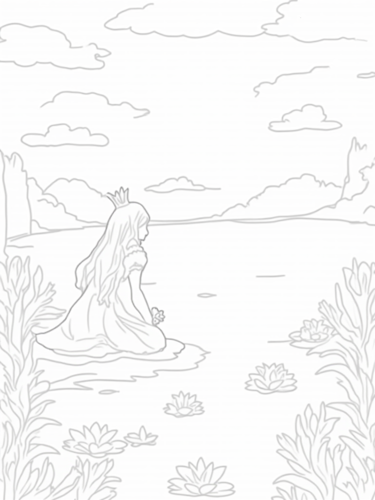 princess coloring pages