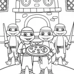 Teenage Mutant Ninja Turtles pizza fun