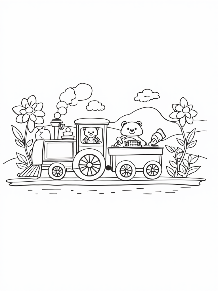 JJ on a musical train ride