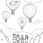 Thanksgiving around the world balloons