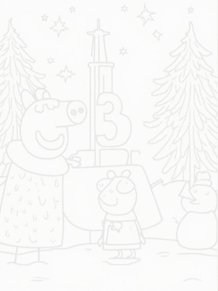 Peppa Pig winter wonderland
