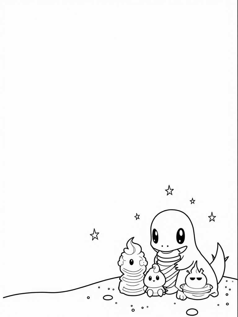 Charmander cosmic ice cream adventure