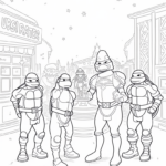 TMNT at a cosmic carnival