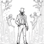 Venom as the spooky ringmaster