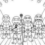 Teenage Mutant Ninja Turtles talent show