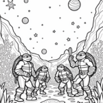 Teenage Mutant Ninja Turtles treasure hunt